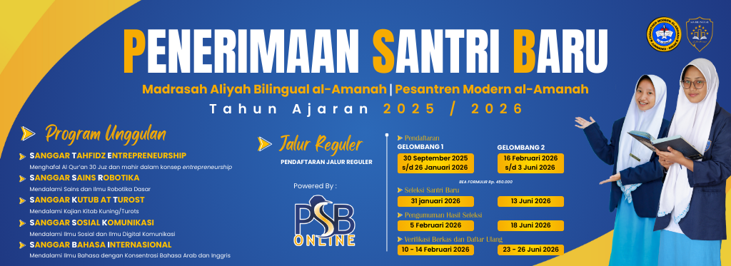 santri baru ma bilingual